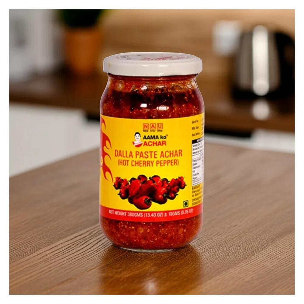 Aama Ko Achar Dalla Paste (hot pepper paste) 380g
