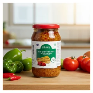CG Agro Hot Cherry & Bamboo Shoot Pickle 380g