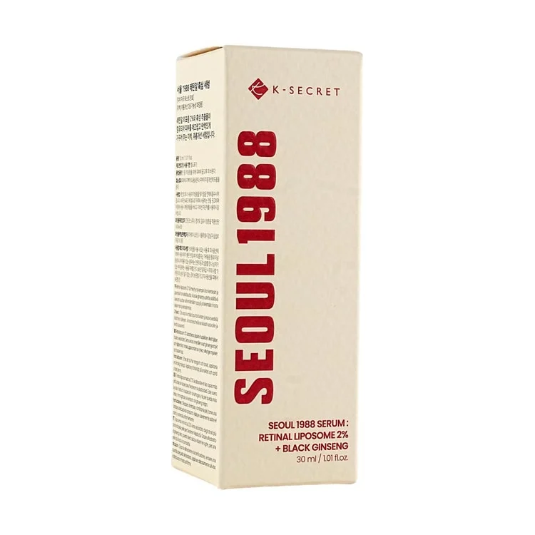K-Secret Seoul 1988 Serum: Retinal Liposome 2% + Black Ginseng 30ml
